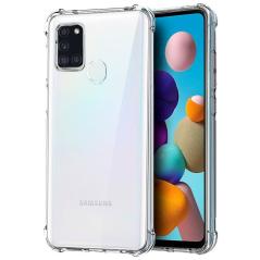 Carcasa COOL para Samsung A217 Galaxy A21s AntiShock Transparente