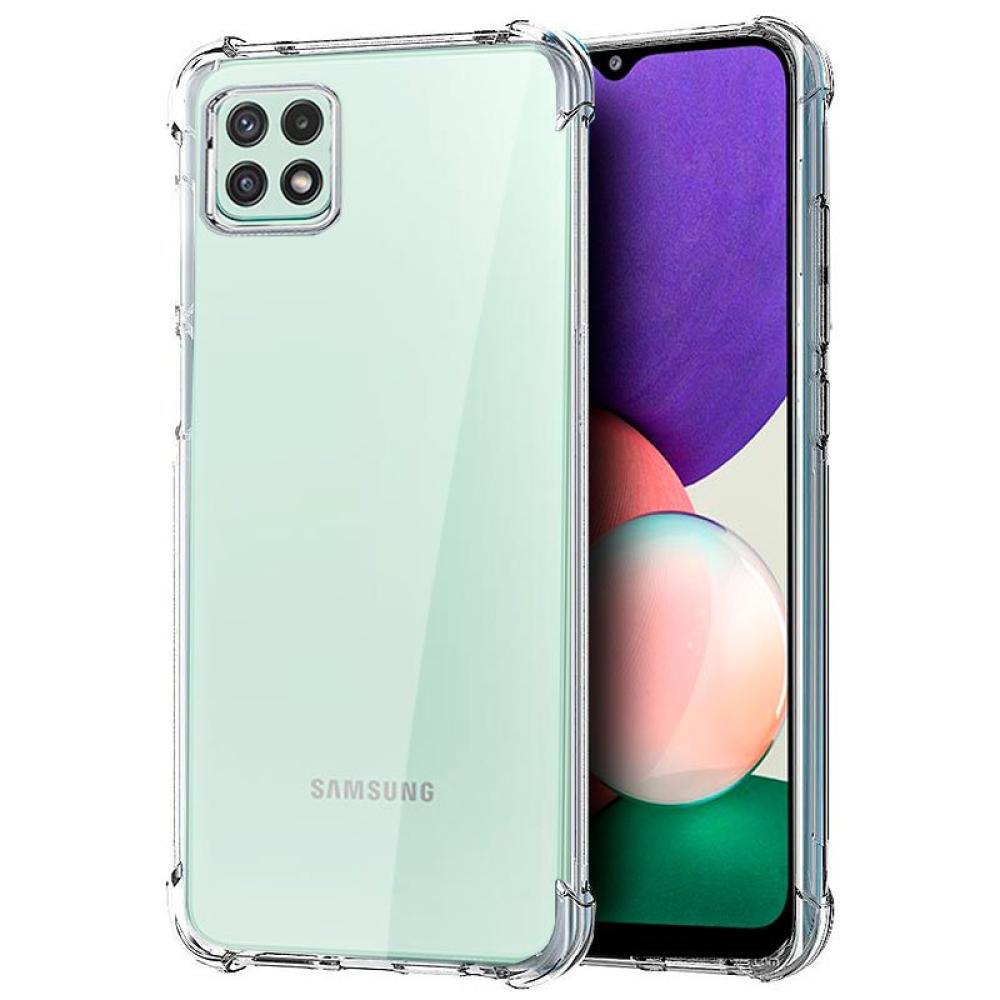 Carcasa COOL para Samsung A226 Galaxy A22 5G AntiShock Transparente