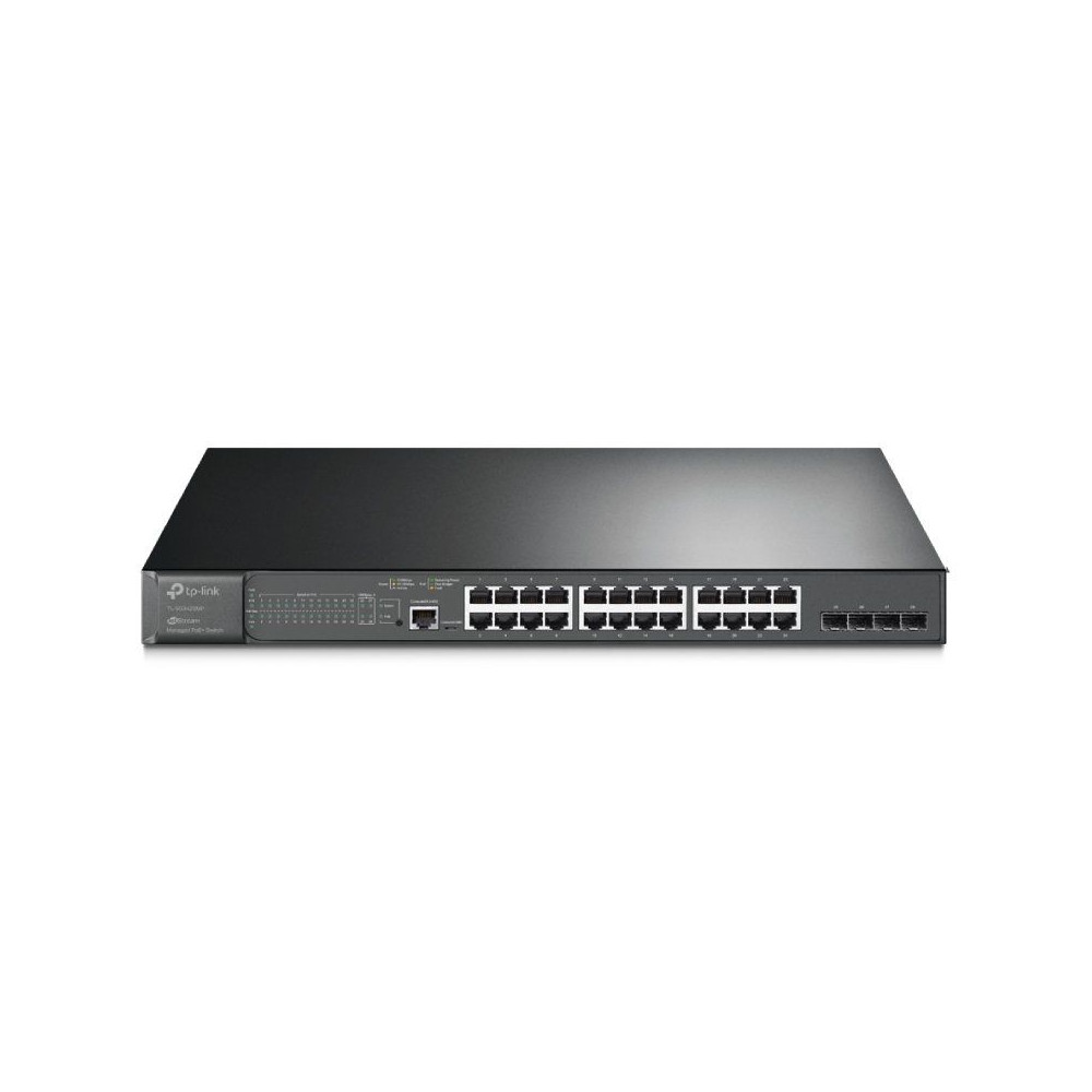 Switch TP-Link Gigabit L2 JetStream TL-SG3428MP 28 Puertos/ RJ-45 10/100/1000 PoE/ SFP - Imagen 1