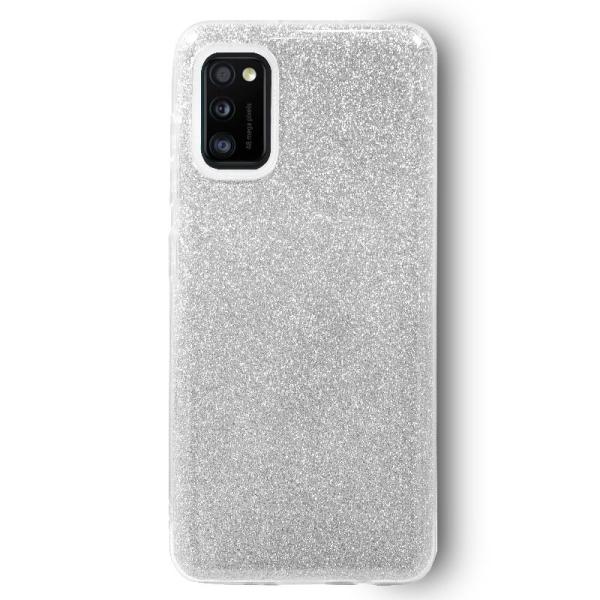 Carcasa COOL para Samsung A415 Galaxy A41 Glitter Plata