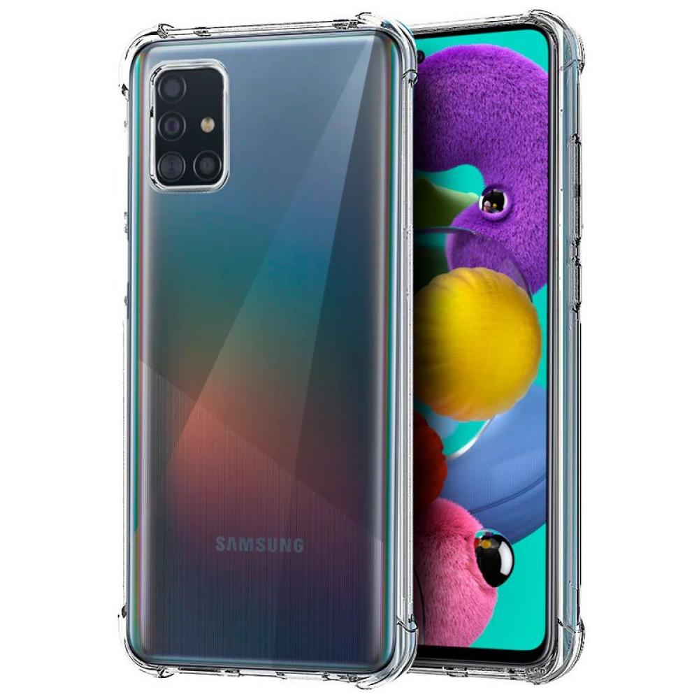 Carcasa COOL para Samsung A515 Galaxy A51 AntiShock Transparente