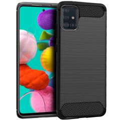 Carcasa COOL para Samsung A515 Galaxy A51 Carbón Negro