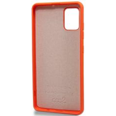 Carcasa COOL para Samsung A515 Galaxy A51 Cover Salmón