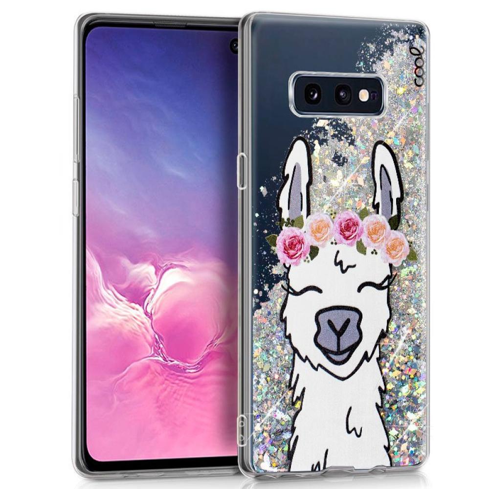 Carcasa COOL para Samsung G970 Galaxy S10e Glitter Llama