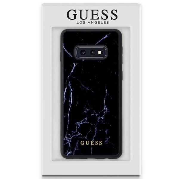 Carcasa COOL para Samsung G970 Galaxy S10e Licencia Guess Mármol Negro