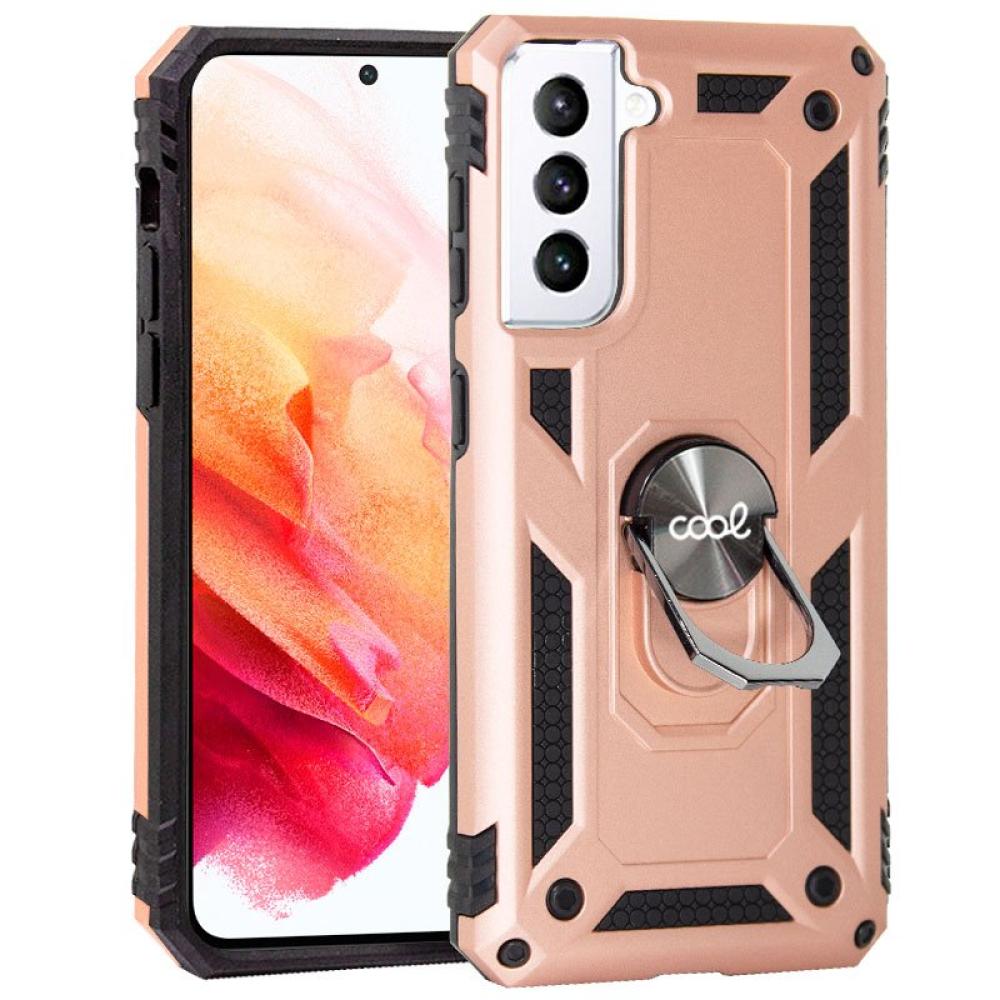 Carcasa COOL para Samsung G990 Galaxy S21 Hard Anilla Rose Gold