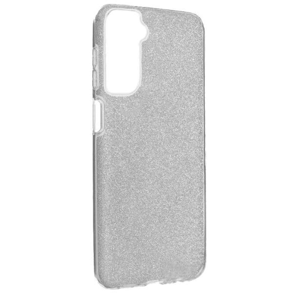 Carcasa COOL para Samsung G990B Galaxy S21 FE Glitter Plata