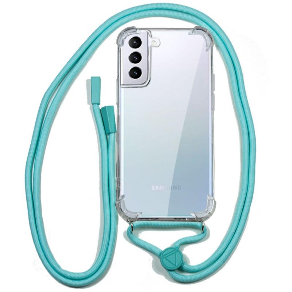 Carcasa COOL para Samsung G996 Galaxy S21 Plus Cordón Celeste