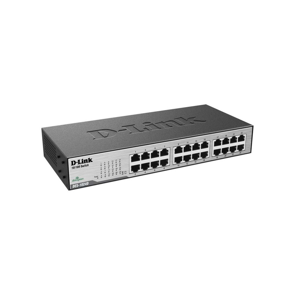 Switch D-Link DES- 1024D 24 Puertos/ 24 RJ-45 10/100 - Imagen 1