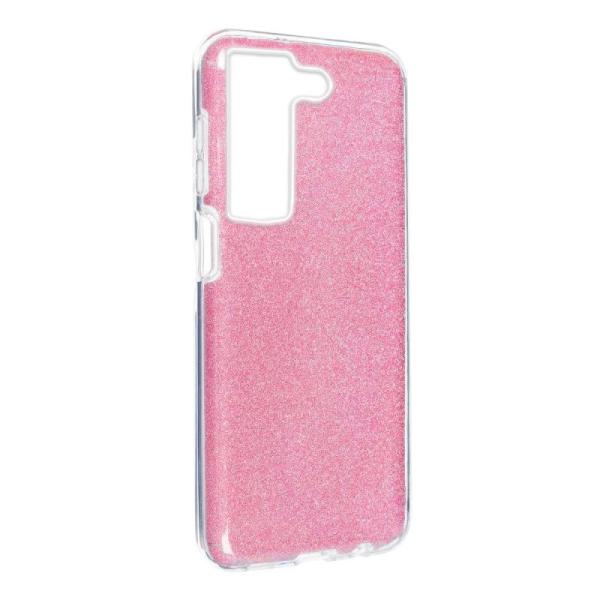 Carcasa COOL para Samsung S901 Galaxy S22 Glitter Rosa