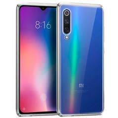 Carcasa COOL para Xiaomi Mi 9 SE Borde Metalizado (Plata)