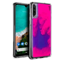 Carcasa COOL para Xiaomi Mi A3 Glitter Neon Rosa