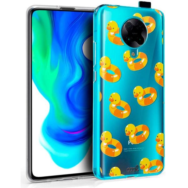 Carcasa COOL para Xiaomi Pocophone F2 Pro Clear Patos