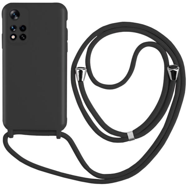 Carcasa COOL para Xiaomi Redmi Note 11 Pro Plus 5G Cordón Liso Negro