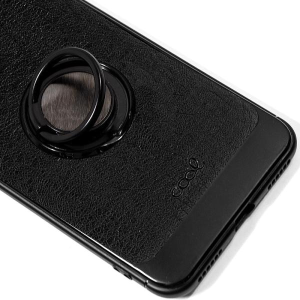 Carcasa COOL para Xiaomi Redmi Note 6 Pro Leather Piel Negro