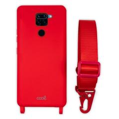 Carcasa COOL para Xiaomi Redmi Note 9 Cinta Rojo