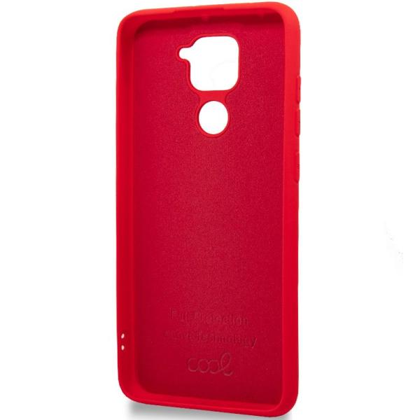 Carcasa COOL para Xiaomi Redmi Note 9 Cover Rojo