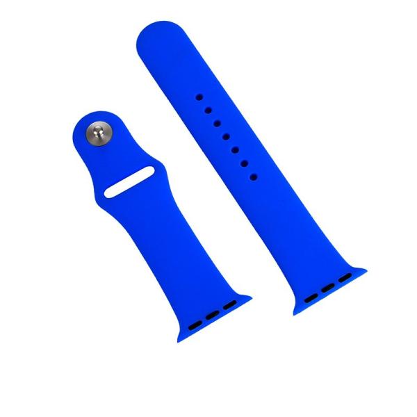 Correa COOL para Apple Watch Series 1 / 2 / 3 / 4 / 5 / 6 / 7 / SE (38 / 40 / 41 mm) Goma Azul