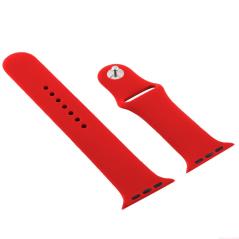 Correa COOL para Apple Watch Series 1 / 2 / 3 / 4 / 5 / 6 / 7 / SE (38 / 40 / 41 mm) Goma Rojo