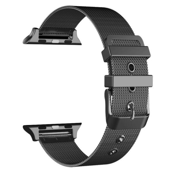 Correa COOL para Apple Watch Series 1 / 2 / 3 / 4 / 5 / 6 / 7 / SE (42 / 44 / 45 mm) Metal Negro