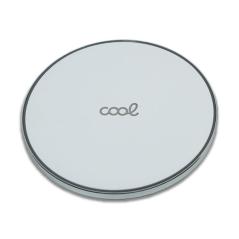 Dock Base Cargador Smartphones Inalámbrico Qi Universal COOL (Carga Rápida) Blanco