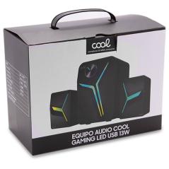 Equipo Audio para PC COOL Gaming LED USB 13W