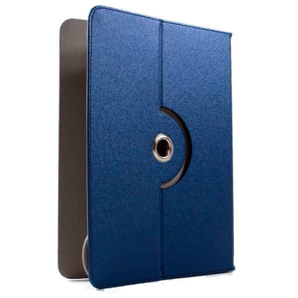 Funda COOL Ebook / Tablet 7 pulg Polipiel Azul Giratoria