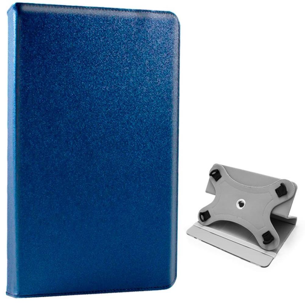 Funda COOL Ebook / Tablet 9.7 - 10.3 pulg Liso Azul Giratoria (Panorámica)