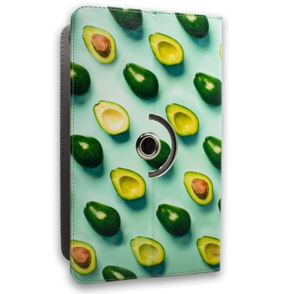 Funda COOL Ebook / Tablet 9.7 - 10.3 pulg Polipiel Aguacates Giratoria (Panorámica)