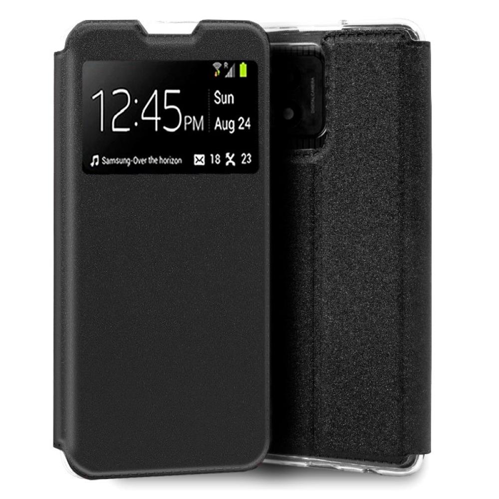 Funda COOL Flip Cover para Alcatel 1B (2022) Liso Negro