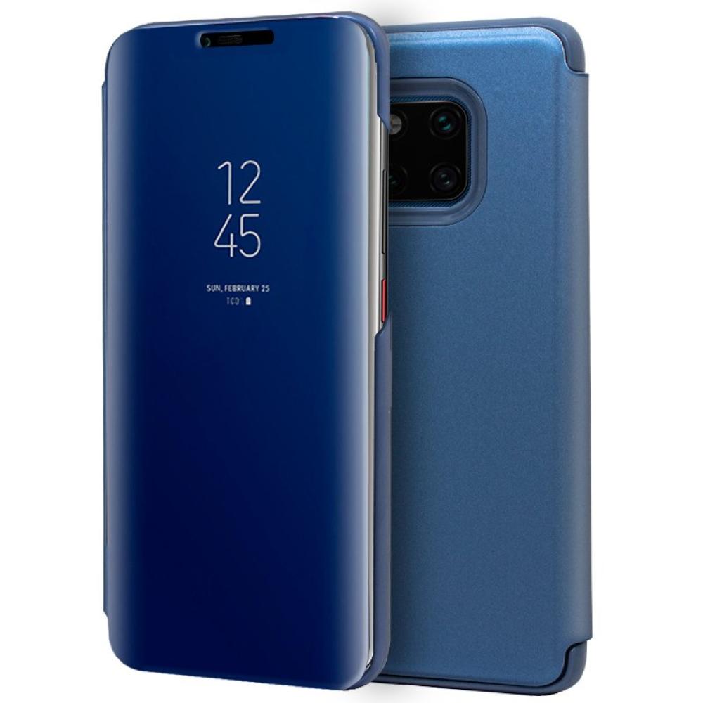 Funda COOL Flip Cover para Huawei Mate 20 Pro Clear View Azul