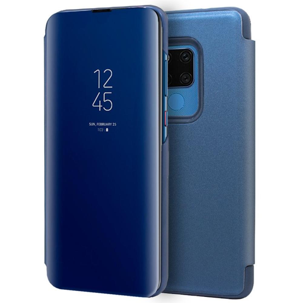 Funda COOL Flip Cover para Huawei Mate 20 X Clear View Azul