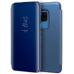 Funda COOL Flip Cover para Huawei Mate 20 X Clear View Azul