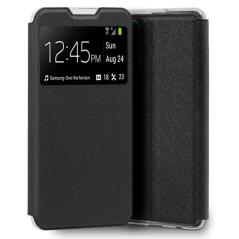 Funda COOL Flip Cover para Huawei P Smart 2021 Liso Negro