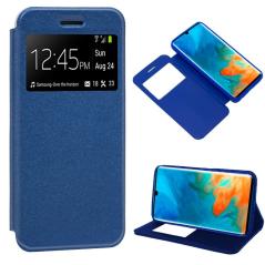 Funda COOL Flip Cover para Huawei P30 Pro Liso Azul