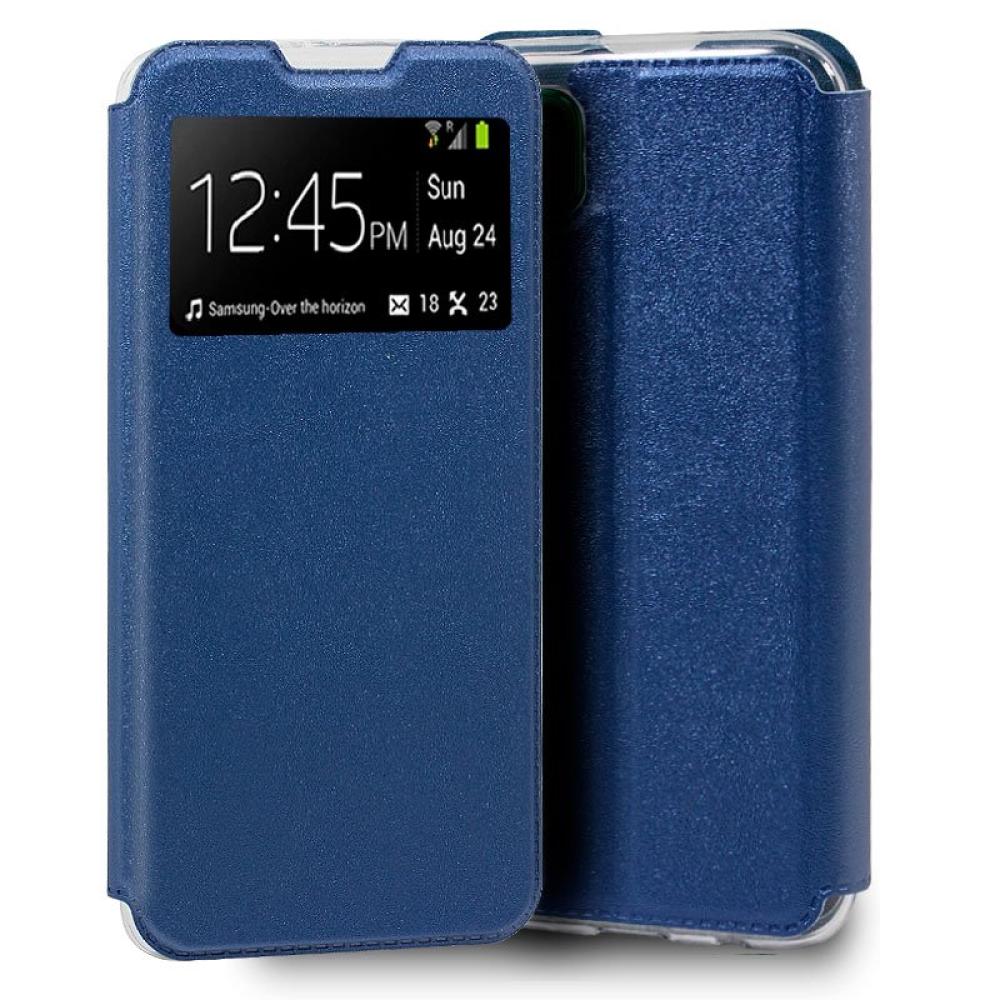 Funda COOL Flip Cover para Huawei P40 Lite Liso Azul