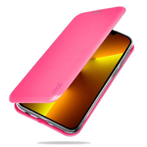 Funda COOL Flip Cover para iPhone 13 Pro Max Elegance Fucsia