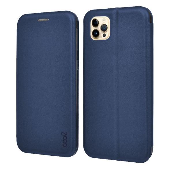 Funda COOL Flip Cover para iPhone 14 Pro Max Elegance Marino