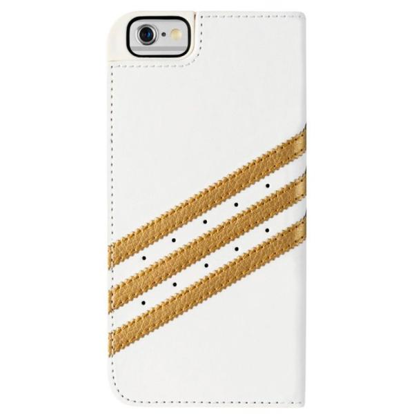 Funda COOL Flip Cover para iPhone 6 / 6s Licencia Adidas Blanco