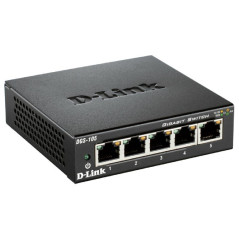 Switch D-Link DGS-105 5 Puertos/ RJ-45 10/100/1000 - Imagen 1