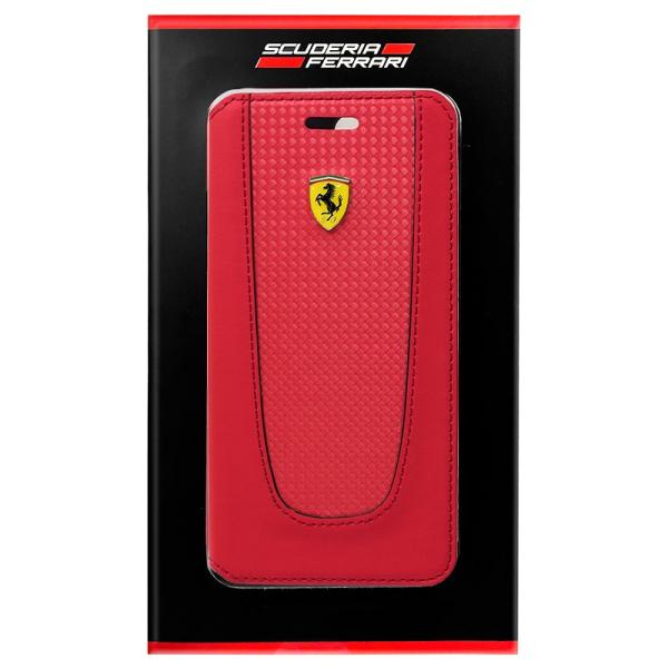 Funda COOL Flip Cover para iPhone 7 Plus / iPhone 8 Plus Licencia Ferrari Rojo