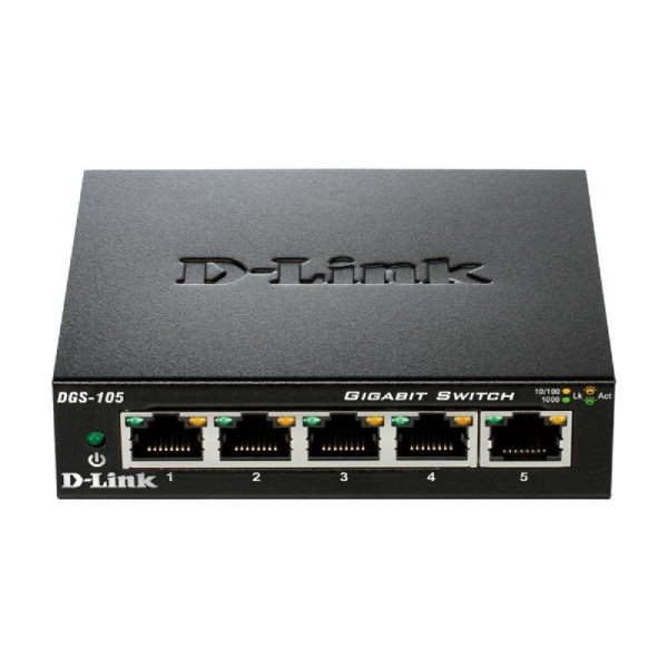 Switch D-Link DGS-105 5 Puertos/ RJ-45 10/100/1000 - Imagen 3