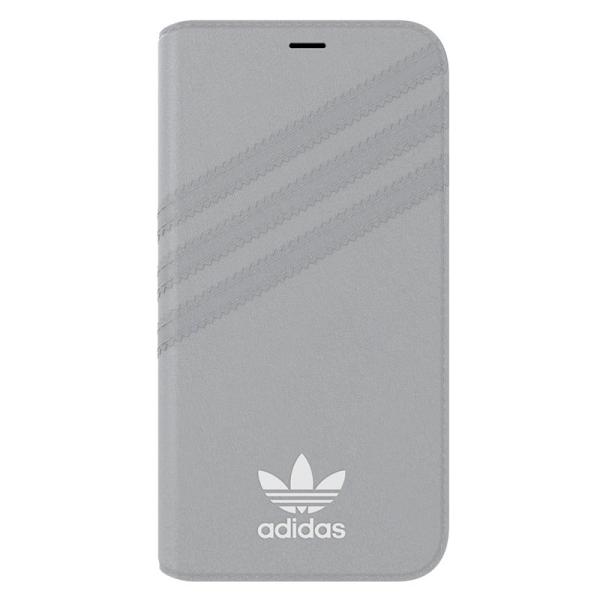 Funda COOL Flip Cover para iPhone X / iPhone XS Licencia Adidas Gris