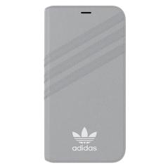 Funda COOL Flip Cover para iPhone X / iPhone XS Licencia Adidas Gris