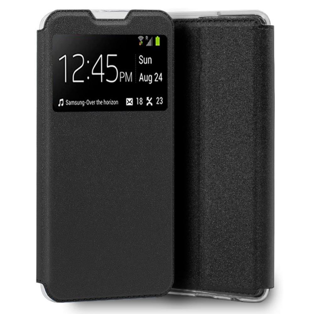 Funda COOL Flip Cover para Oppo Find X2 Neo Liso Negro