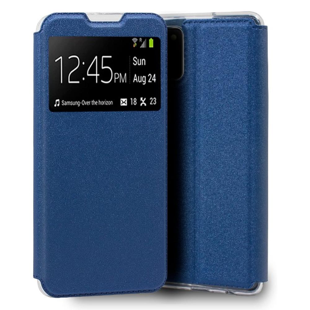 Funda COOL Flip Cover para Samsung A025 Galaxy A02s Liso Azul