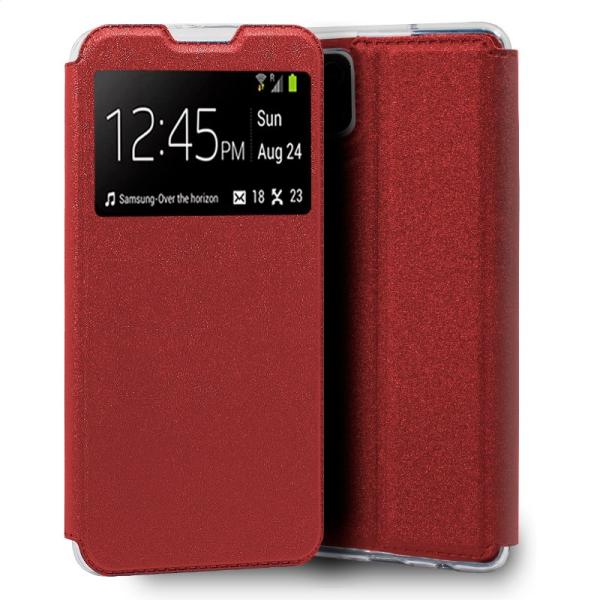 Funda COOL Flip Cover para Samsung A125 Galaxy A12 / M12 Liso Rojo