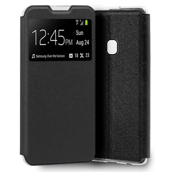 Funda COOL Flip Cover para Samsung A217 Galaxy A21s Liso Negro