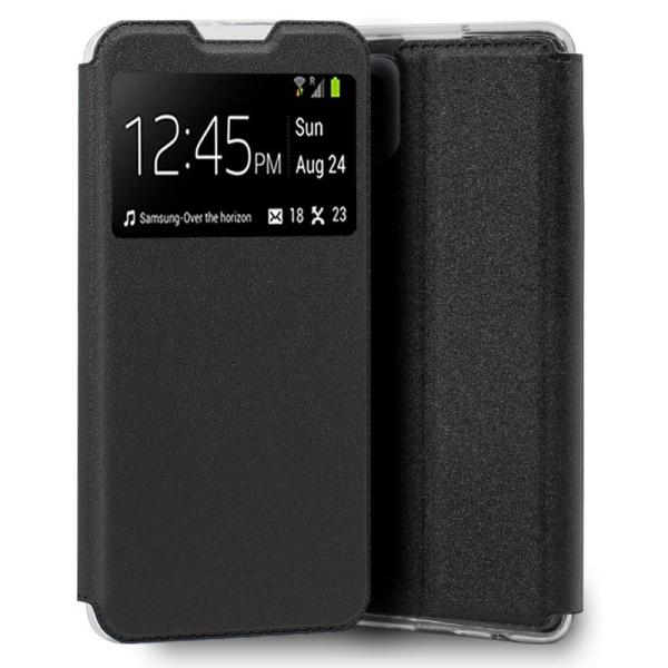 Funda COOL Flip Cover para Samsung A226 Galaxy A22 5G Liso Negro