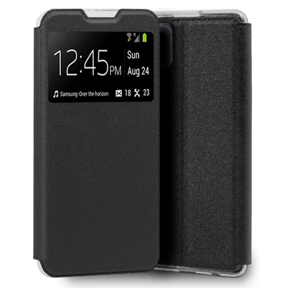 Funda COOL Flip Cover para Samsung A226 Galaxy A22 5G Liso Negro